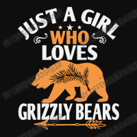 Bear Just A Girl Who Loves Grizzly Bears 499 Forest Crop Top | Artistshot