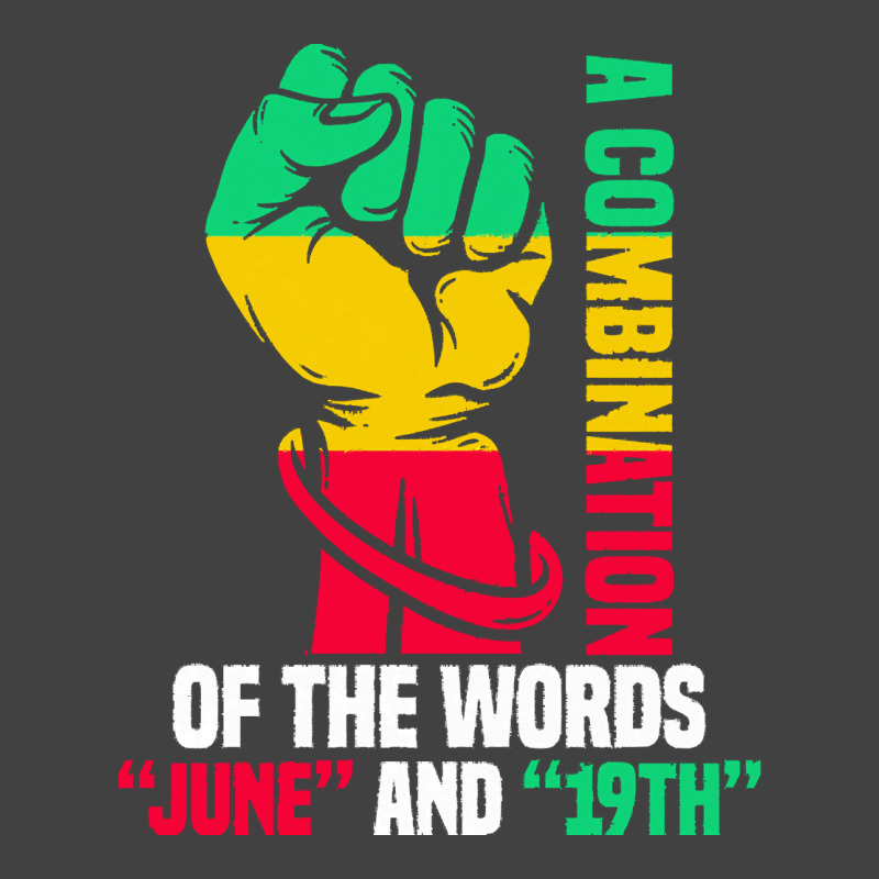 Juneteenth Gifts T  Shirt A Combination Of The Words Vintage T-Shirt by justinawehner627 | Artistshot