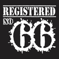 Registered No 66 T-shirt | Artistshot