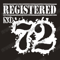 Registered No 72 Tank Top | Artistshot