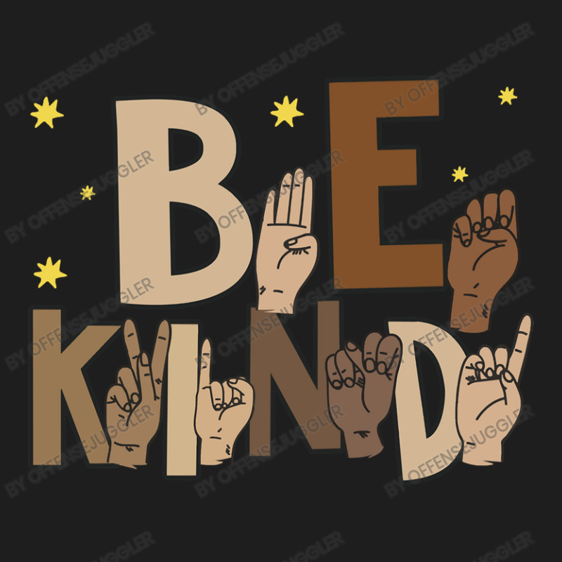 American Sign Language Asl Be Kind Hand Sign Language Asl Classic T-shirt by offensejuggler | Artistshot