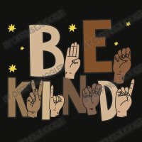 American Sign Language Asl Be Kind Hand Sign Language Asl Scorecard Crop Tee | Artistshot