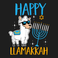 Happy Hanukkah Jewish Christmas Jewish Hanukkah Llamakkah T Shirt Classic T-shirt | Artistshot