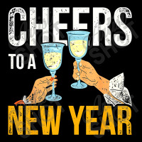 Cheers To A New Year V-neck Tee | Artistshot