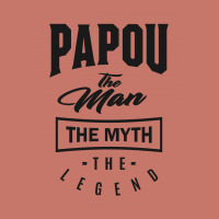 Papou The Myth The Legend Cropped Sweater | Artistshot