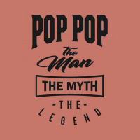 Pop Pop The Myth The Legend Cropped Sweater | Artistshot