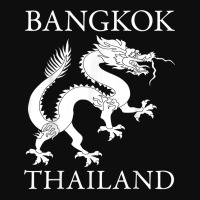 Bangkok Thailand Naga Dragon Tourist Souvenir Funny T Shirt Crop Top | Artistshot