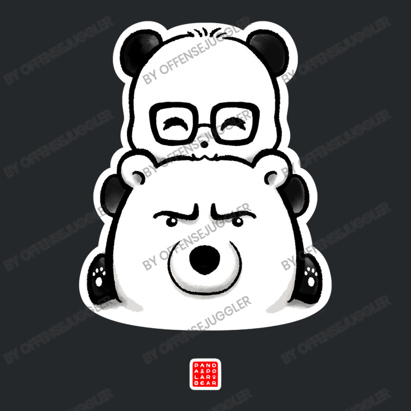 Bear Panda And Polar Bear Crewneck Sweatshirt by offensejuggler | Artistshot