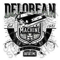 Delorean Machine Youth Zipper Hoodie | Artistshot