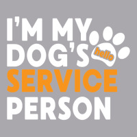 I Am My Dog's Service Person   Funny Assistance Dog Lover Long Sleeve Youth 3/4 Sleeve | Artistshot