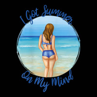 I Got Summer On My Mind, Woman On The Beach T Shirt Toddler 3/4 Sleeve Tee | Artistshot