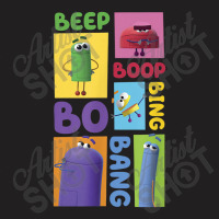 Storybots Character Box Up T-shirt | Artistshot