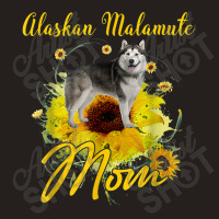 Sunflower Alaskan Malamute Mom Dog Lover Mother's Day Tank Top | Artistshot