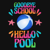 Goodbye School Hello Pool T  Shirt Goodbye School Hello Pool T  Shirt Baby Bibs | Artistshot