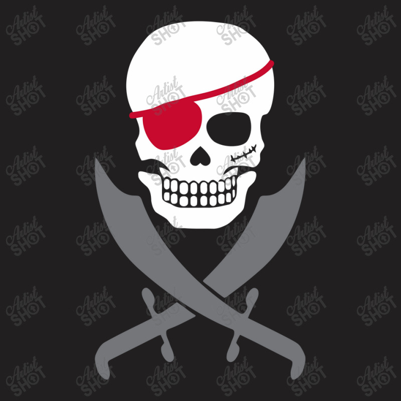 Pirate Skull Crossed Swords T-shirt | Artistshot