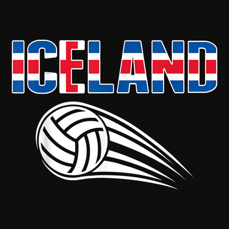 Iceland Volleyball Lovers Jersey   Icelandic Flag Sport Fans T Shirt Crop Top by saldeenshakir | Artistshot