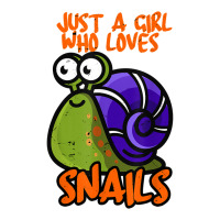 Just A Girl Who Loves Snails Snail Gift T Shirt Youth Hoodie | Artistshot