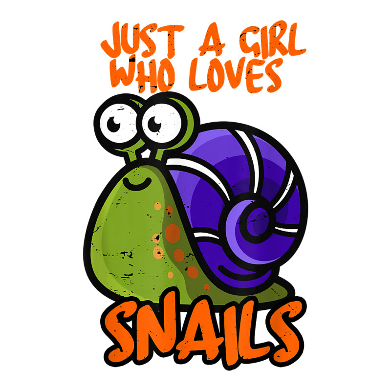 Just A Girl Who Loves Snails Snail Gift T Shirt Youth Hoodie by darelychilcoat1989 | Artistshot