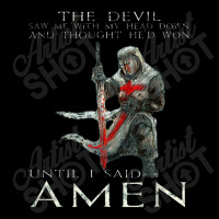 The Crusader The Devil Saw Me Knight Templar Baby Tee | Artistshot