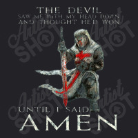 The Crusader The Devil Saw Me Knight Templar Youth Tee | Artistshot