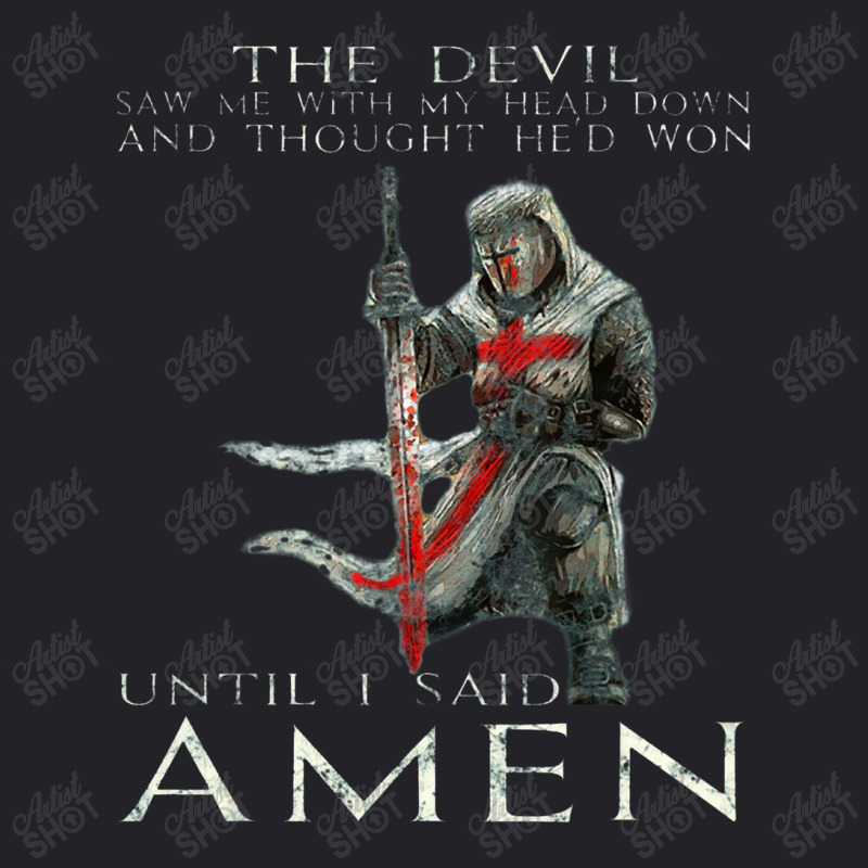 The Crusader The Devil Saw Me Knight Templar Youth Tee | Artistshot