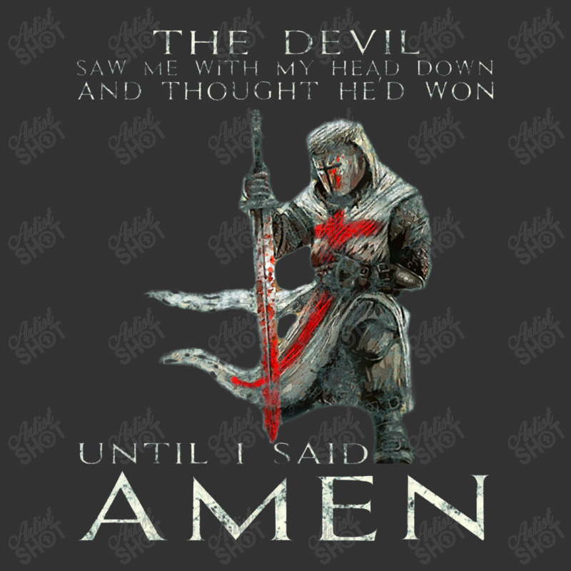 The Crusader The Devil Saw Me Knight Templar Baby Bodysuit | Artistshot