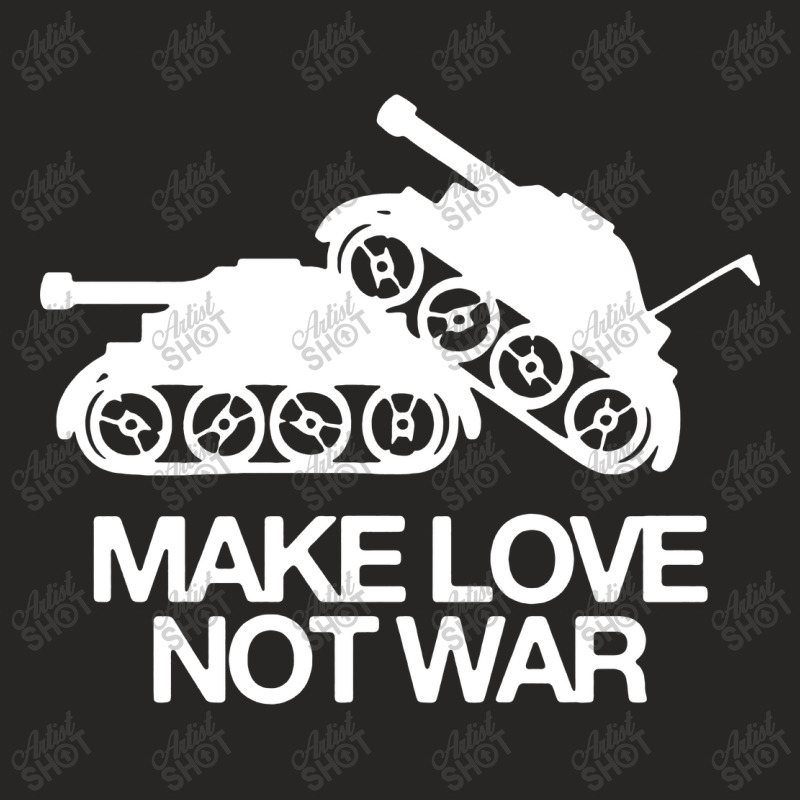 Make Love Not War Ladies Fitted T-Shirt by Sripit | Artistshot