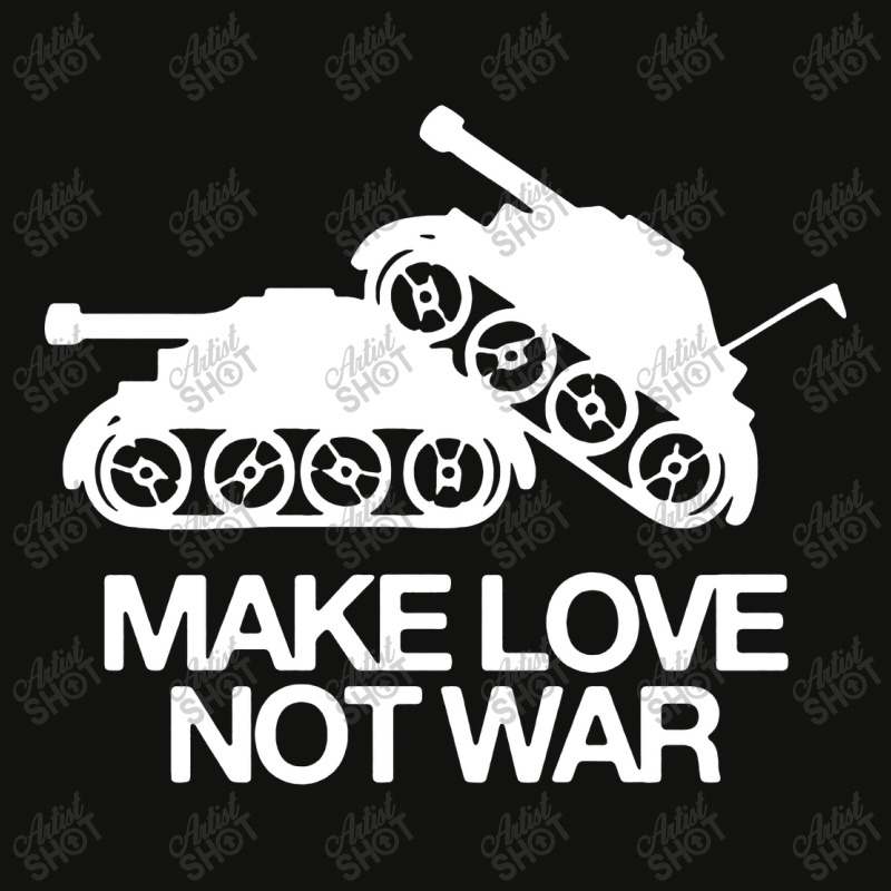 Make Love Not War Scorecard Crop Tee by Sripit | Artistshot