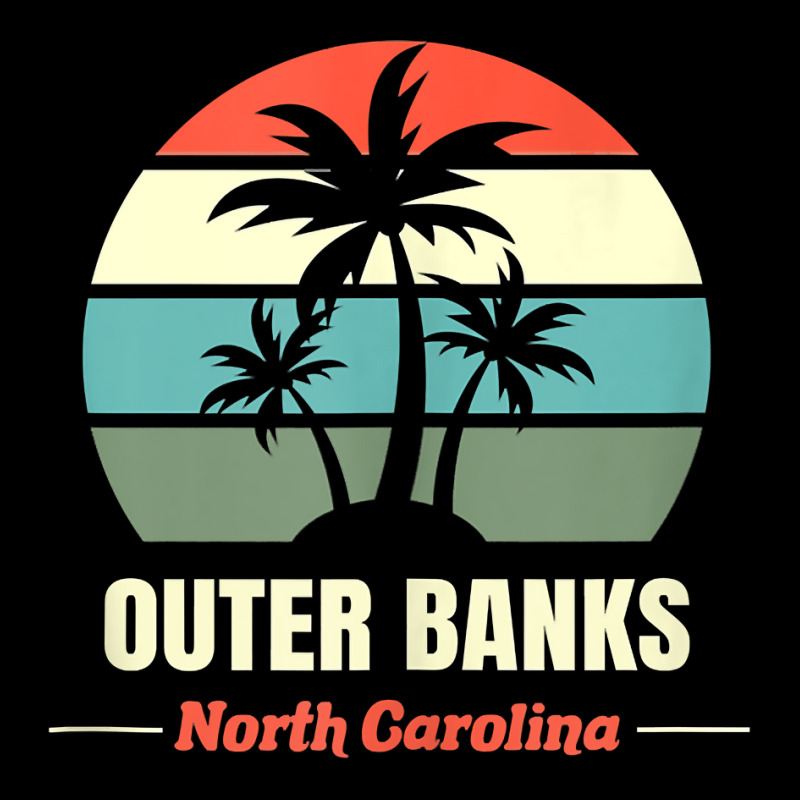 North Carolina Retro Beach Vacation Souvenir Obx Outer Banks Tank Top Zipper Hoodie by Smykowskicalob1991 | Artistshot