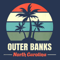 North Carolina Retro Beach Vacation Souvenir Obx Outer Banks Tank Top Men Denim Jacket | Artistshot