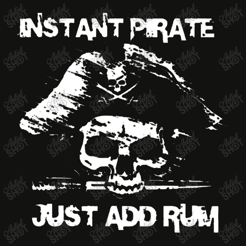 Instant Pirate Just Add Rum Scorecard Crop Tee by barbarkah | Artistshot