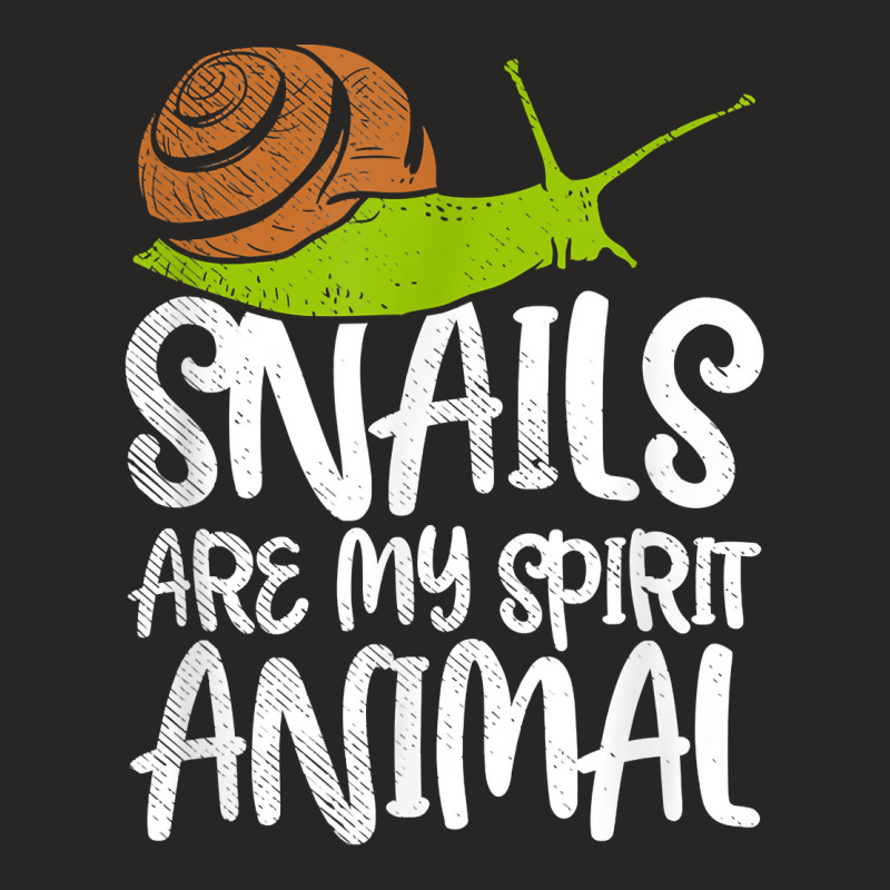 Roman Vineyard Garden Snail  I Love Snails Spirit Animal T Shirt Ladies Fitted T-Shirt by JahmayaWhittle | Artistshot