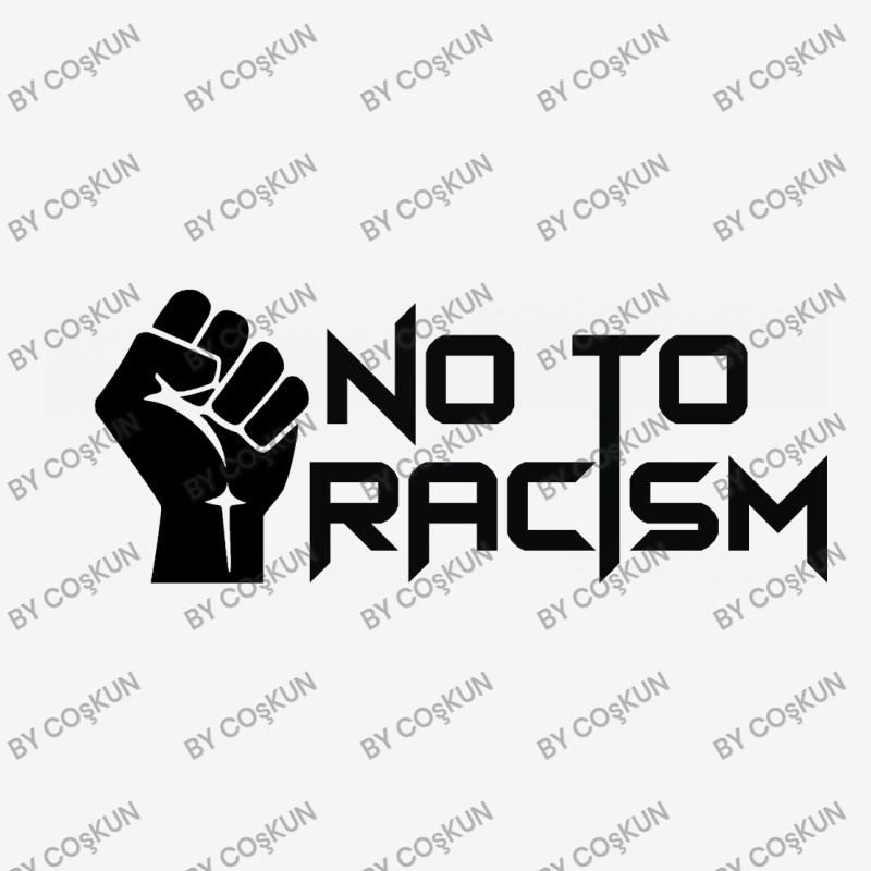 No To Racism Ladies Polo Shirt by coşkun | Artistshot