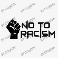 No To Racism Ladies Fitted T-shirt | Artistshot