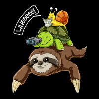 Sloth Turtle Snail T Shirt Piggyback Running Riding Team Tee Long Sleeve Shirts | Artistshot