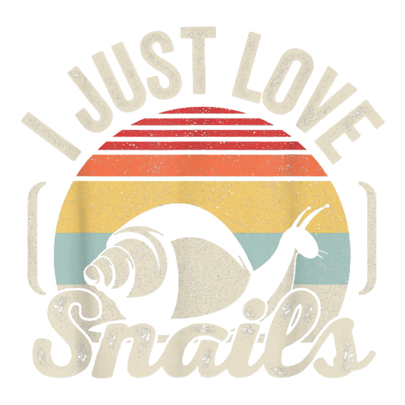 Snail Lover Retro Vintage I Just Love Snails Funny Snail T Shirt Baby Tee by KretschmerBridge | Artistshot