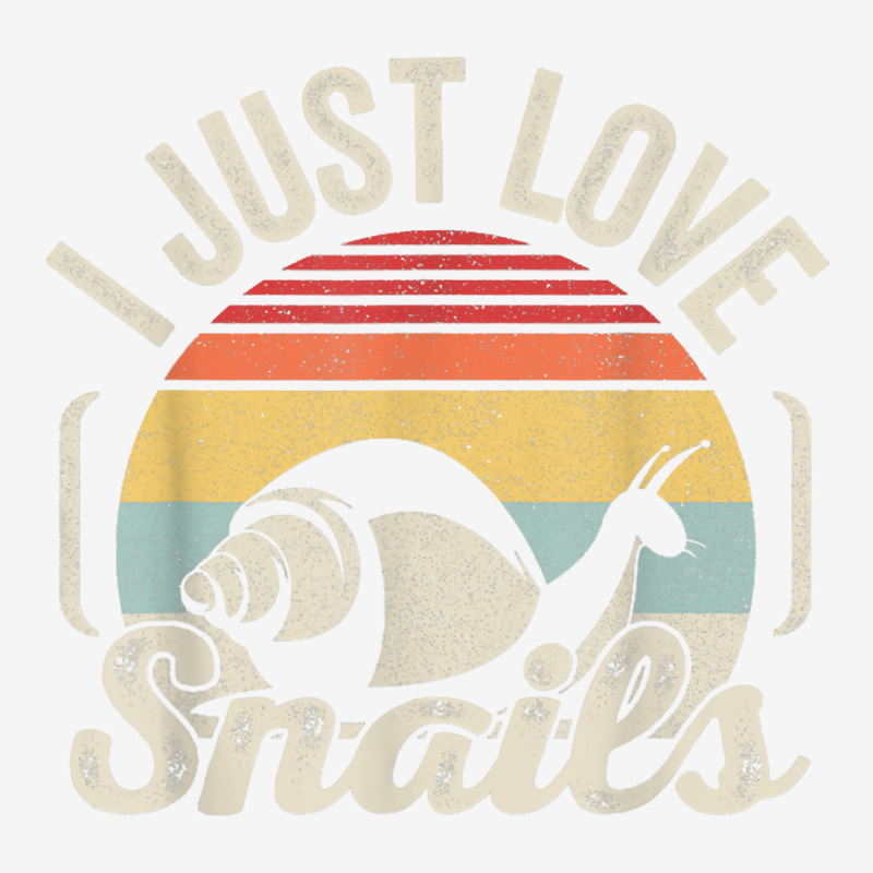 Snail Lover Retro Vintage I Just Love Snails Funny Snail T Shirt Baby Bibs by KretschmerBridge | Artistshot