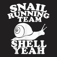 Snail Running Team Funny Snail Running Team T Shirt T-shirt | Artistshot