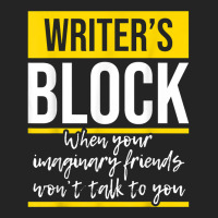 Writer's Block   Funny Author Novelist Novel Writer Poet T Shirt 3/4 Sleeve Shirt | Artistshot