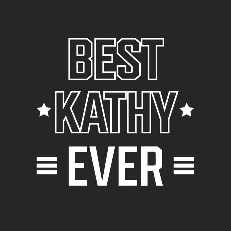 Best Kathy Ever - Family Name Gift Ladies Fitted T-Shirt by Diogo Calheiros | Artistshot