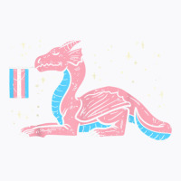 Chinese Dragon Transexual Flag Transsexual Trans Pride Lgbt T Shirt T-shirt | Artistshot