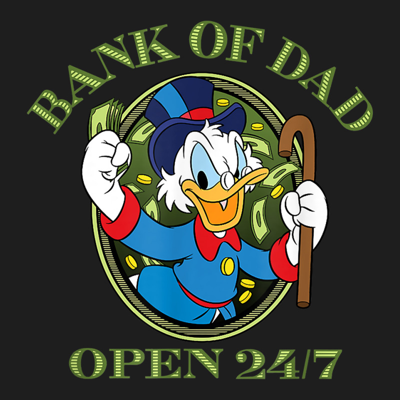 Ducktales Scrooge Mcduck   Bank Of Dad T Shirt Classic T-shirt by jermonmccline | Artistshot