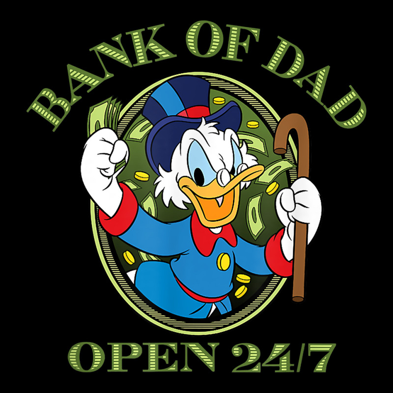 Ducktales Scrooge Mcduck   Bank Of Dad T Shirt Youth Hoodie by jermonmccline | Artistshot