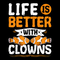 Life Is Better With Clowns Fish Tank Aquarium T Shirt Fleece Short | Artistshot