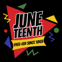 Juneteenth T  Shirt Juneteenth Free  Ish Since 1865 Retro T  Shirt Men's 3/4 Sleeve Pajama Set | Artistshot