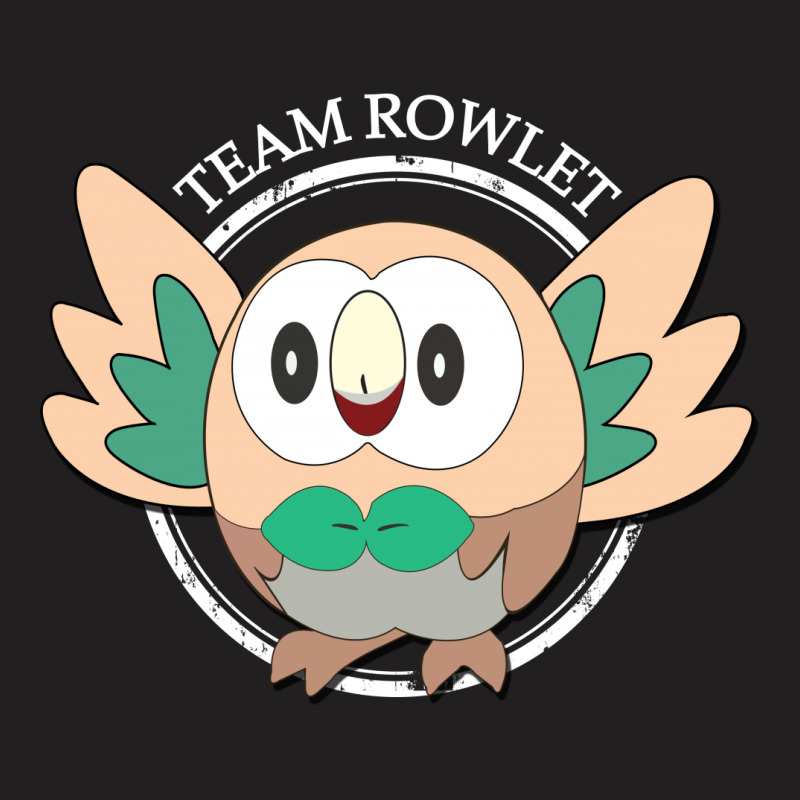 Team Rowlet T-shirt | Artistshot