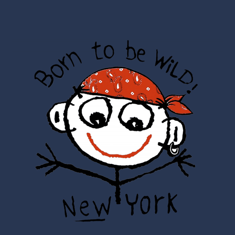 Born To Wild New York Ladies Denim Jacket by JayadiLoerah | Artistshot