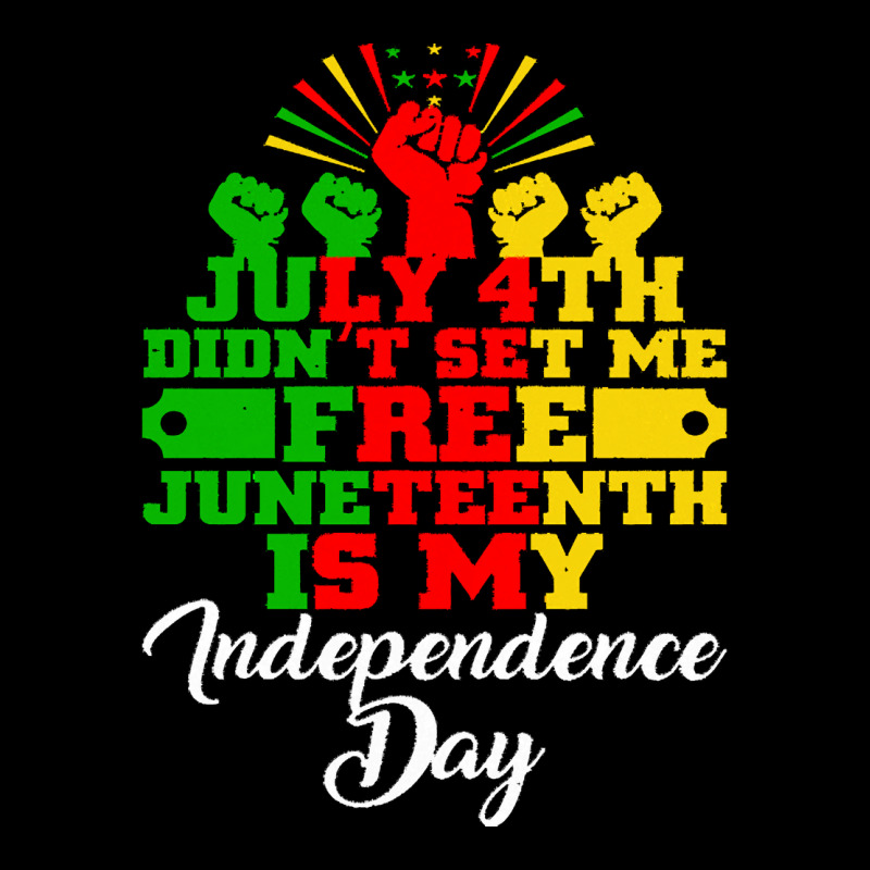 Juneteenth T  Shirt Juneteenth Is My Independence Day Black African Fr V-neck Tee | Artistshot