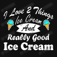 I Love Ice Cream Sweet Design Mousepad | Artistshot