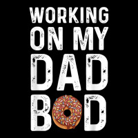 Mens Working On My Dad Bod T Shirt Cropped Hoodie | Artistshot